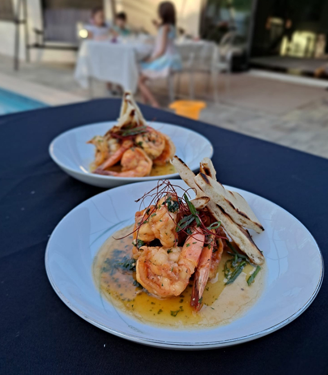 Mediterranean menu